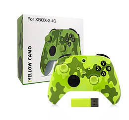 Бездротовий геймпад No Brand Xbox One S Wireless Controller Салатовий камуфляж (59211), 8771774 — 817