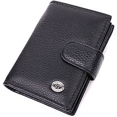 Візитниця з натуральної шкіри ST Leather 22469 Чорний, 8388950 — 993