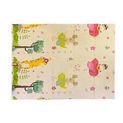 Ігровий термокилимок у сумці No Brand Baby Home Textile Animals 2-сторонній 180х150х0.8 см, 8024796 - 672