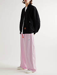 Брюки No Brand Wide Leg Logo Embroidered Sweatpants Pink XS, 8662340 - 987