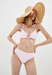 Купальник з топом на зав'язках Perfect Female L Ніжно-рожевий (161SW 21BR PI), 8845128 — 741
