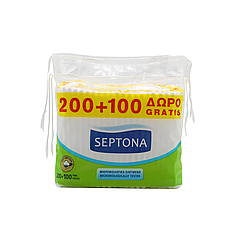 Ватні палички Septona (запаска) 200+100 шт, 7723589 — 539
