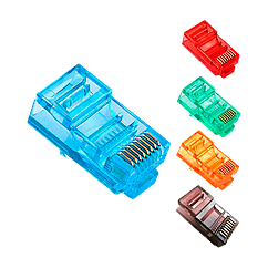 Конектори GreenVision RJ45 8P8C UTP Cat.5E 100 шт., 8776579 — 528