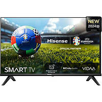 Телевізор 40 дюймів Hisense 40A4N (Full HD Smart TV Wi-Fi T2/S2)