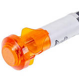 Лампочка індикації для бойлера SWT716UN L=54mm 230V 120°С D=10mm (2 контакти), фото 3