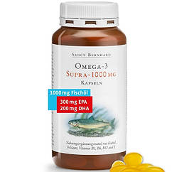 Омега 3 Sanct Bernhard Omega-3 supra 1000 mg (EPA 300, mg DHA 200 mg) 120 Caps, 8912242 - 230