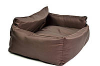 Лежак 304040 Zoobaza коричневий 60х80х24 см, 8505955 - 854