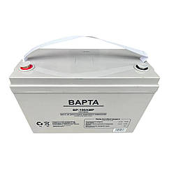 Гелевий акумулятор BAPTA BP-100AMP для резервного живлення 12 В 100 А·год Білий (2104618393), 8865098 — 586