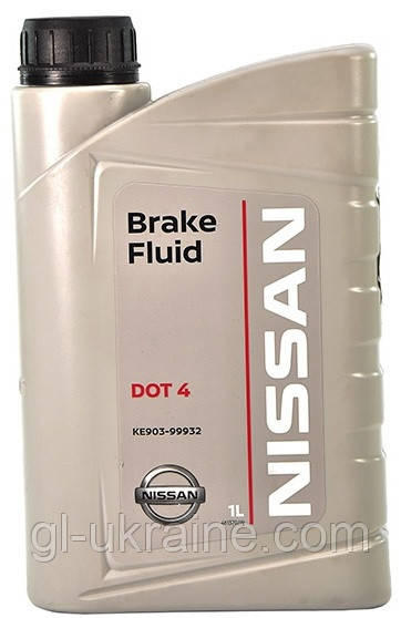 Гальмівна рідина Nissan Brake Fluid DOT-4, 1л (KE903-99932)