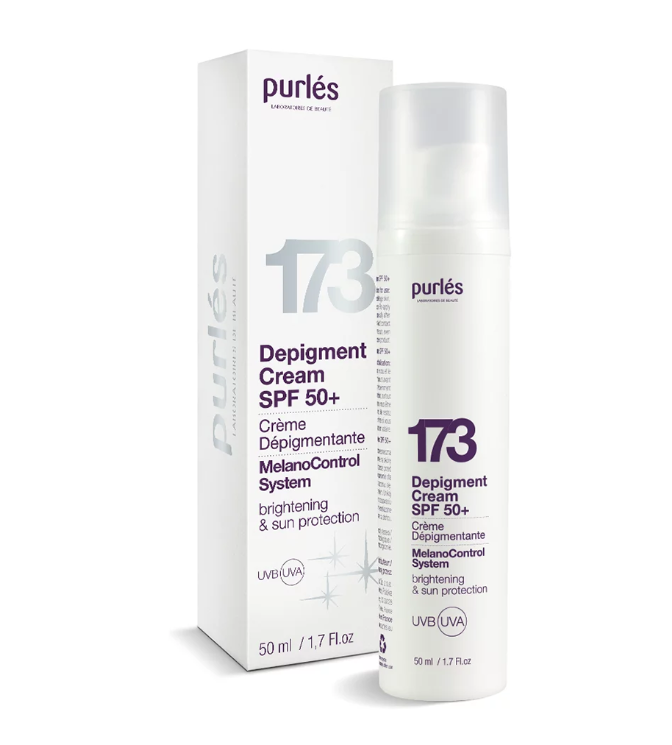 Депігментуючий крем SPF 50+ Purles Depigment Cream SPF 50+, 50 мл, фото 1
