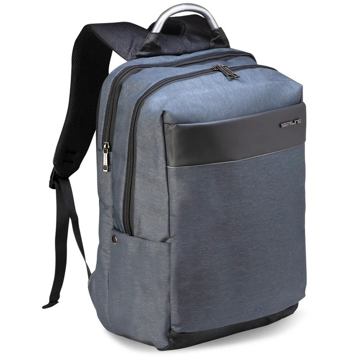 Рюкзак міський Semi Line USB 30 Grey (P8002), фото 1