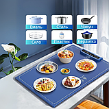Килимок силіконовий на кухню для підігріву і розморожування їжі, напоїв, готових страв дитячих пляшечок, фото 5