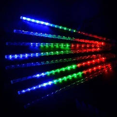 Світлодіодна гірлянда Led Спідниці Метеоритний дощ на 288 світлодіодів Мультиколір 4.1, 8121788 — 714