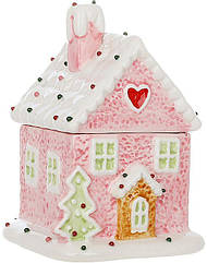 Ємність із кришкою BonaDi Marshmallow House для сипких продуктів 350 мл Різнобарвний DP232113, 8796539 — 704