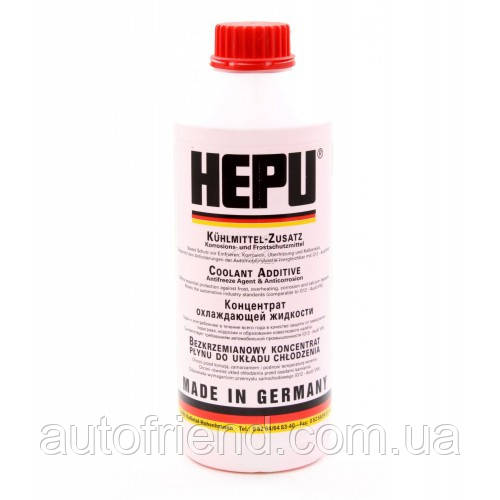 HEPU Антифриз концентрат красный (-80С) P999-G12 1,5л - фото 1 - id-p470013577