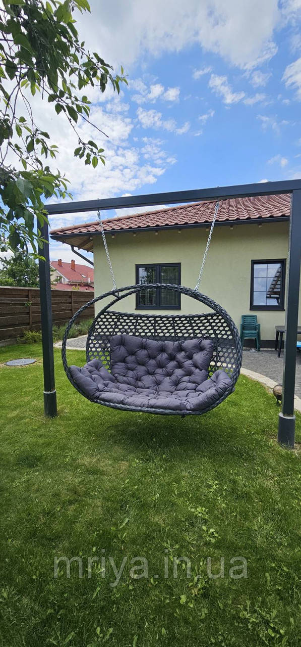 Гойдалки кокон без стійки тримісні, фото 1