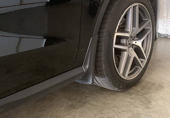 Бризковики Premium без порогів (4 шт) для Mercedes GLE coupe C292 2015-2019 рр від VLF комп.