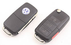 VW — remote key 315Mhz 3+1 кнопки, 1J0959753DC