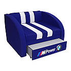 Дитячий диван машина Смарт, розкладне крісло ліжко Smart для дітей комплект з шухлядою 1700х800, фото 8