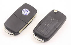 VW - remote key 433Mhz 3 кнопки, 1J0959753P