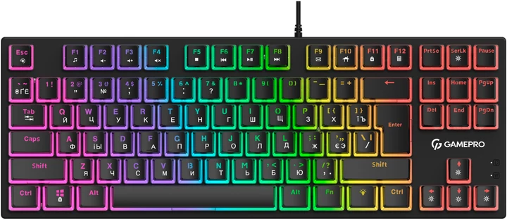 Клавіатура GamePro MK80B Black механічна