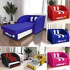 Дитячий диван машина Смарт, розкладне крісло ліжко Smart для дітей комплект з шухлядою 1700х800, фото 3