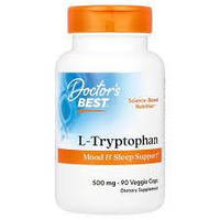 Best L-Tryptophan 500 мг Doctor's Best, 90 капсул