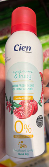Дезодорант жіночий Cien Warm Fruity 200мл, фото 1