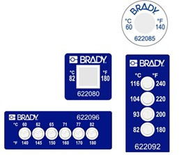 Температурні індикатори та датчики brady