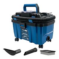 Потужний акумуляторний пилосос PROFI-TEC PVC1520 POWERLine : без АКБ, вологе / сухе, бак 10л (006284) EHA