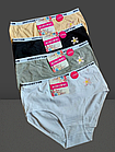 Труси плавки жіночі бавовна стрейч №4144 р.52 54 .Від 6шт по 48грн., фото 2