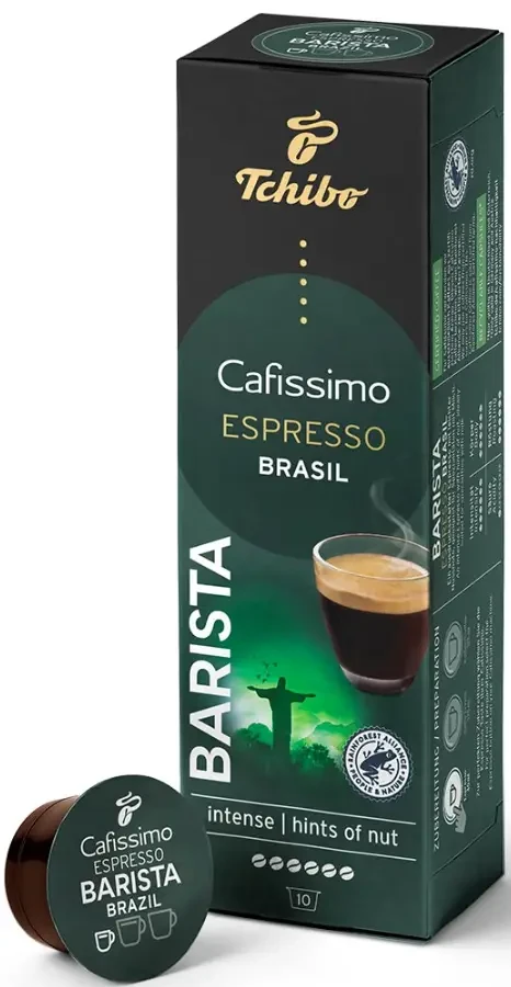 Кава в капсулах Tchibo Caffitaly Cafissimo Espresso Brasil 10 шт. (6), Німеччина, фото 1