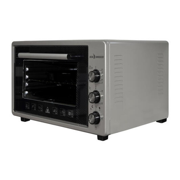 Міні духовка електрична Sea Breeze SB-0705 45 л 1420 Вт, Електродуховка XG-858 настільна духовка