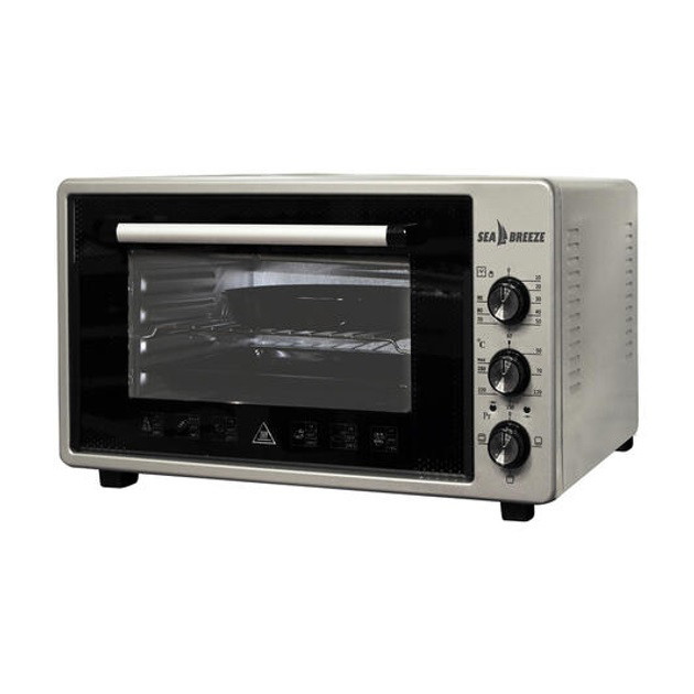 Гриль електричний Sea Breeze SB-0702 38 л 1420 Вт, Міні пічка, Електрична міні-піч DJ-808 для сніданку