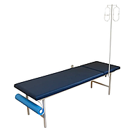Кушетка оглядова медична зі штативом та тримачем одноразових простирадл КС Медапаратура