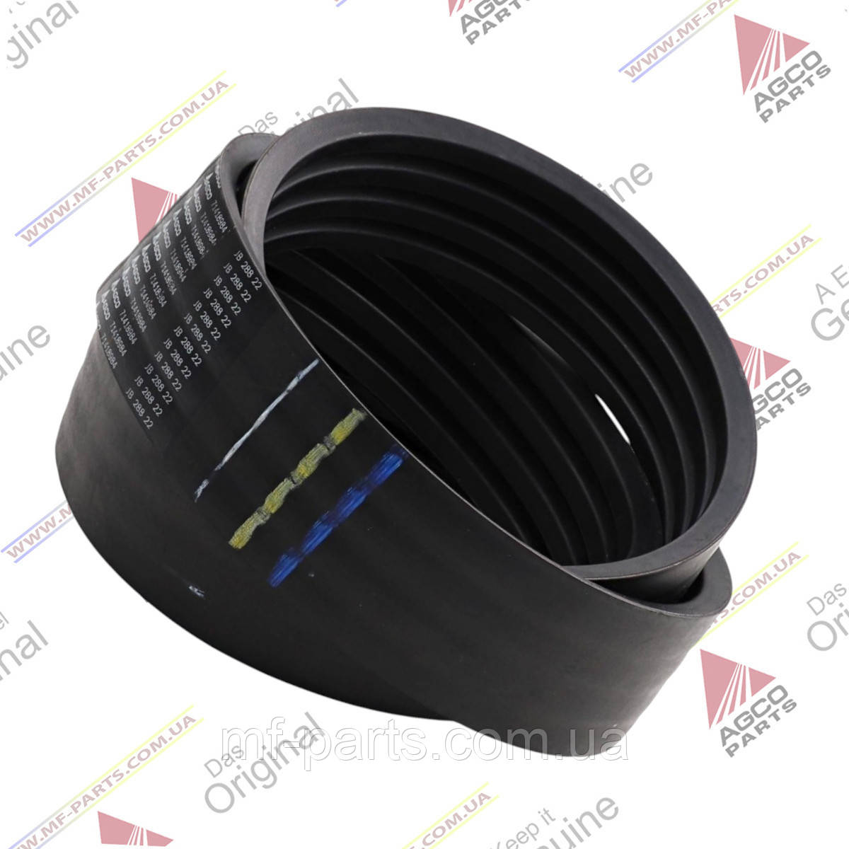 71396569 (71418984) ремінь гідронасосу ротора 0125219 Gates, комбайн Massey Ferguson