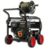 Бензинова гідродинамічна машина для прочистки труб Profter QK-1540 (150 бар.30м.), фото 10