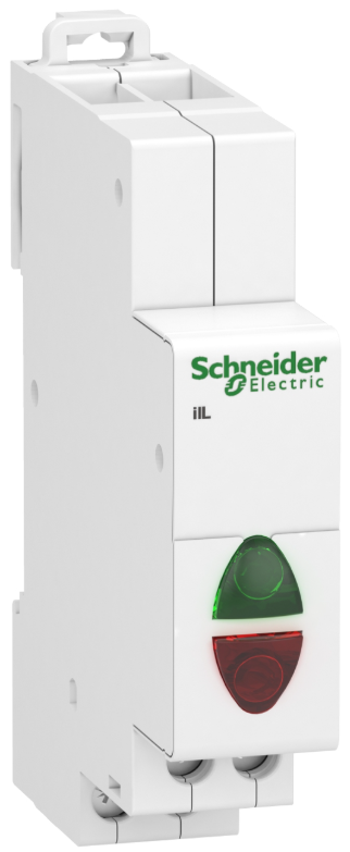 Сигнальний індикатор зелений, червоний Acti9 iIL LED 12-48V AC-DC  A9E18335 Schneider Electric