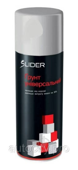 Грунт універсальний SLIDER сірий 400г, фото 1