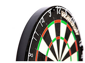 Дартс професійний із сизалю WinMax Match Play G084 45 см 6 дротиків, фото 4