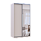 Шафа купе Doros Сіті Лайт Кашемір 1 ДСП / 1 дзеркало 120х60х225 (80736335), фото 3