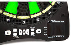 Дартс електронний Winmax Lighting Shocker зелений 39.5 x 2.5 x 45 см, фото 2