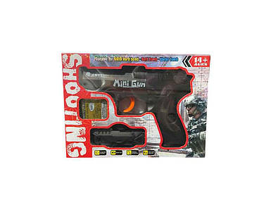 Пістолет дитячий стріляє гелєвими кулями чорний арт.YY2011-1Y ТМ 7TOYS FG