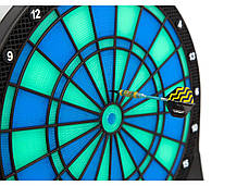 Дартс електронний Winmax Lighting Shocker зелений 39.5 x 2.5 x 45 см, фото 2