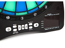 Дартс електронний Winmax Lighting Shocker зелений 39.5 x 2.5 x 45 см, фото 3