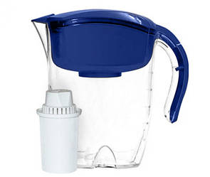 Глечик фільтр для води AquaKut Супра 3,7л (синій) з механічним лічильником