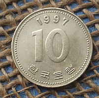 10 вон 1997 року. Пiвденна Корея