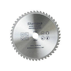 Sturmax 9022M-255-30-48TS Диск пиляльний 255х30 мм 48 зубців по сталі