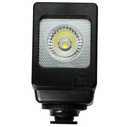 Накамерне компактний світлодіодний світло LED-VL013 + AB + З/У. 500K (3200K/фільтр)., фото 2