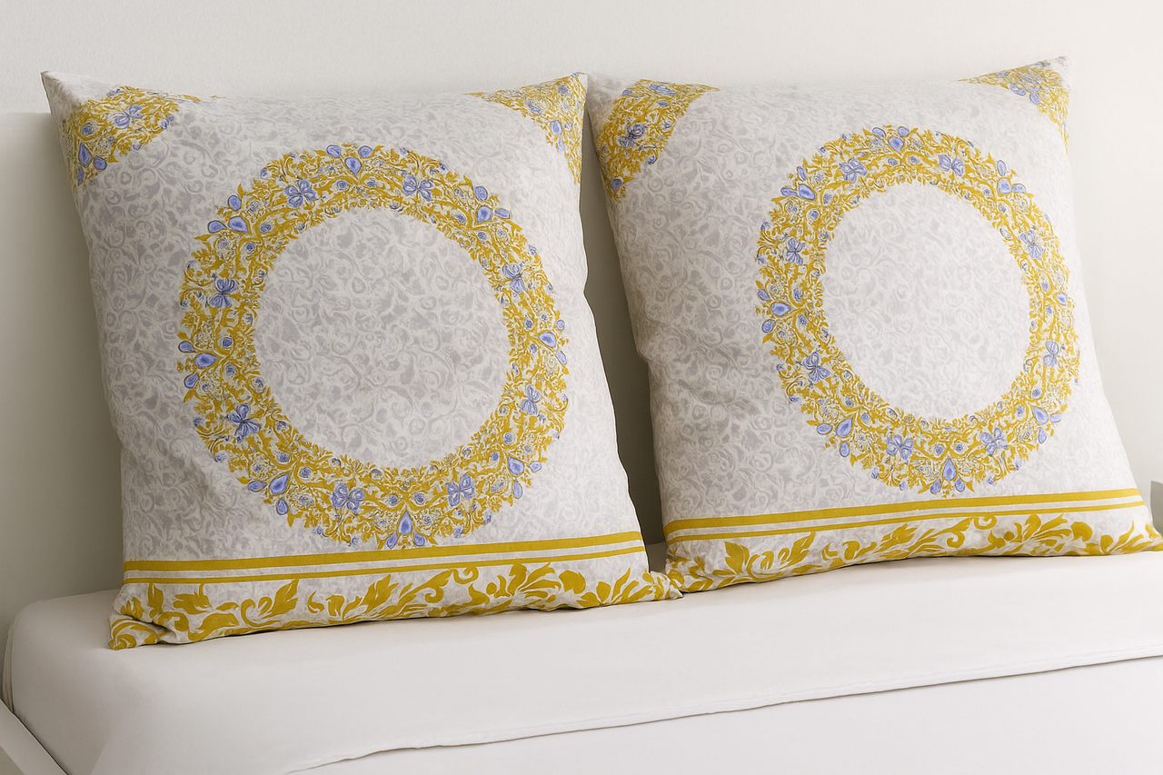 Наволочка (Бязь Голд Люкс) "Імператорський візерунок" | 70х70 від 2 шт., фото 1